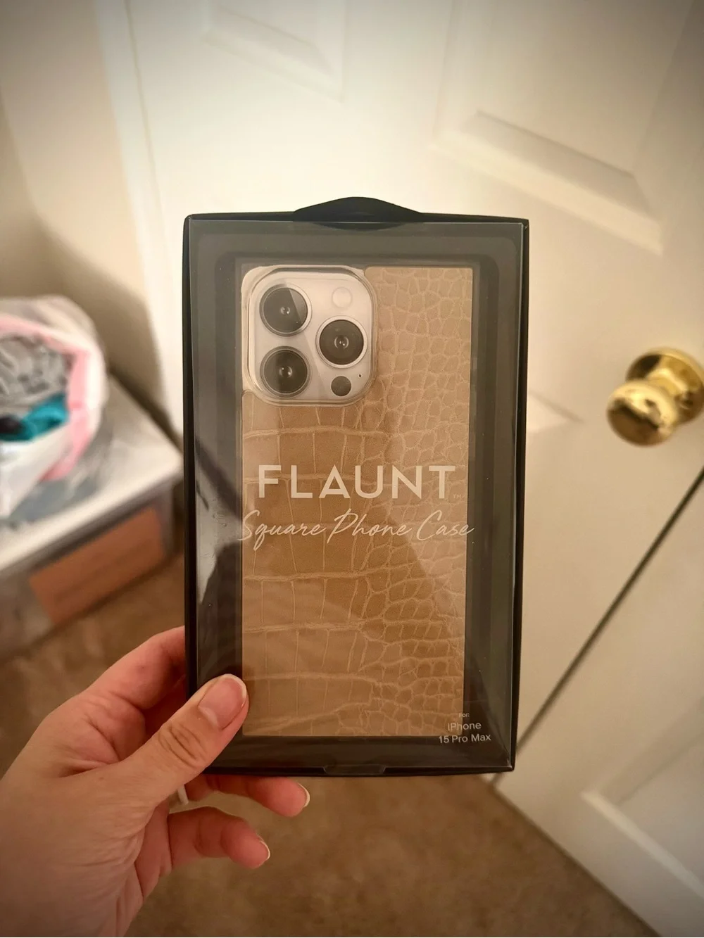 Set of 2 Flaunt Square Cases for iPhone 15 Pro Max